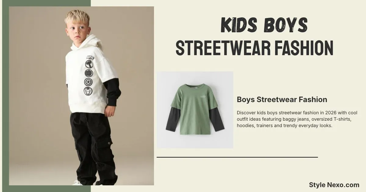 Kids Boys Streetwear Fashion 2026