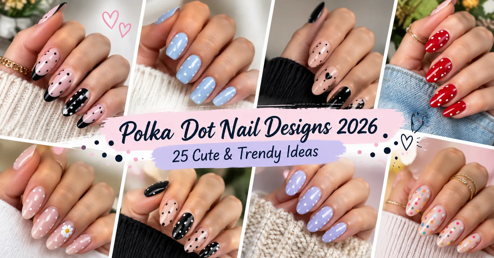 Polka Dot Nail Designs 2026